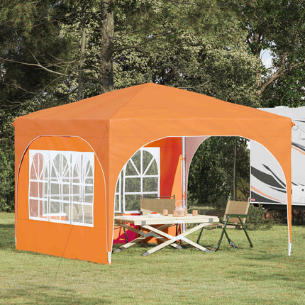 Pop-up Partytält 290 x 290 x 245 cm Orange