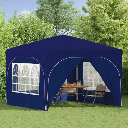 Pop-up Partytält 290 x 290 x 245 cm Blå
