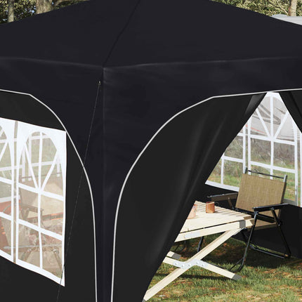 Pop-up Partytält 290 x 290 x 245 cm Antracit