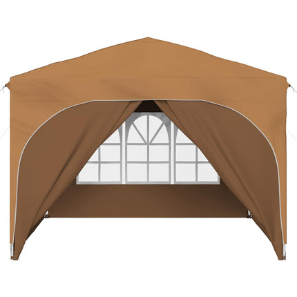 Pop-up Partytält 290 x 290 x 245 cm Beige