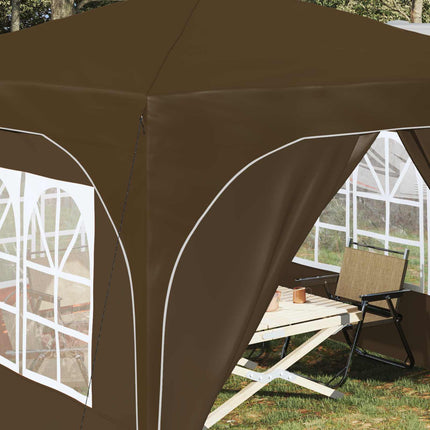 Pop-up Partytält 290 x 290 x 245 cm Taupe