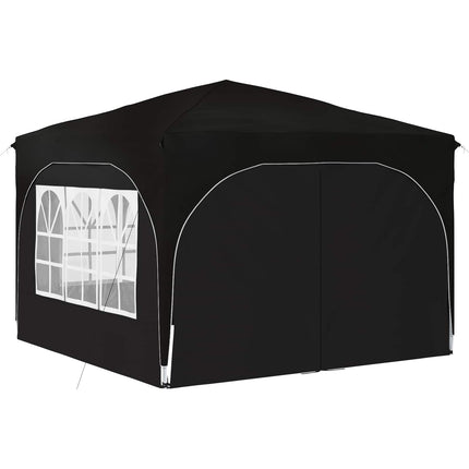 Pop-up Partytält 290 x 290 x 245 cm Svart