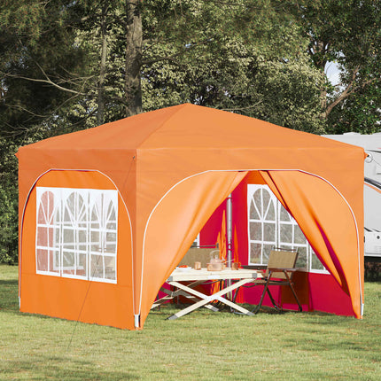 Pop-up Partytält 290 x 290 x 245 cm Orange