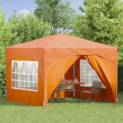 Pop-up Partytält 290 x 290 x 245 cm Orange