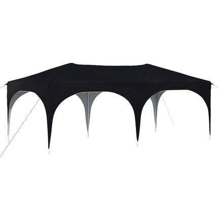 Pop-up Partytält 575 x 288 x 245 cm Antracit Oxford Tyg
