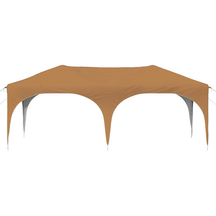 Pop-up Partytält 575 x 288 x 245 cm Beige Oxford Tyg