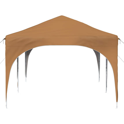 Pop-up Partytält 575 x 288 x 245 cm Beige Oxford Tyg