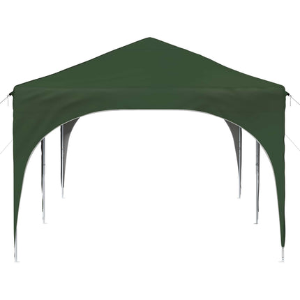 Pop-up Partytält 575 x 288 x 245 cm Grön Oxford Tyg