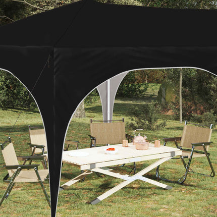 Pop-up Partytält 575 x 288 x 245 cm Svart Oxford Tyg