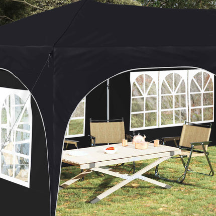 Pop-up Partytält 575 x 288 x 245 cm Antracit Oxford Tyg