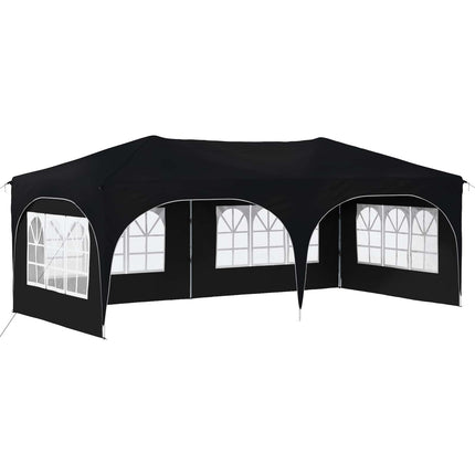 Pop-up Partytält 575 x 288 x 245 cm Antracit Oxford Tyg