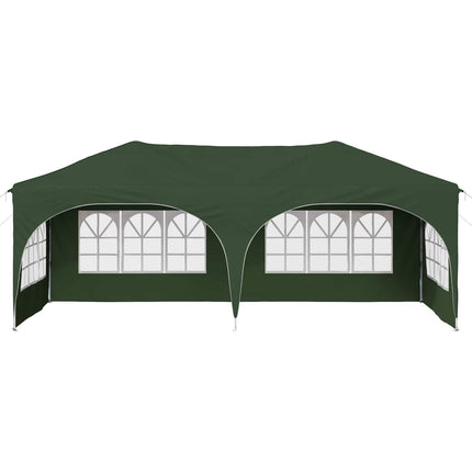 Pop-up Partytält 575 x 288 x 245 cm Grön Oxford Tyg
