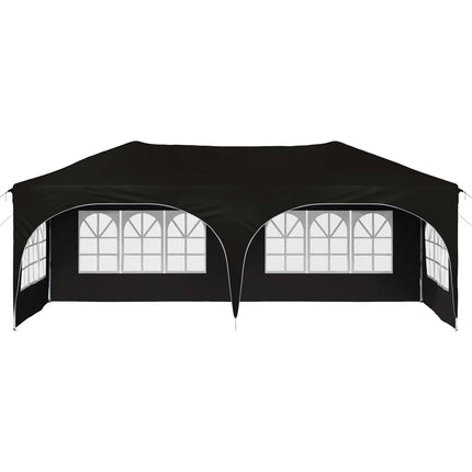 Pop-up Partytält 575 x 288 x 245 cm Svart Oxford Tyg