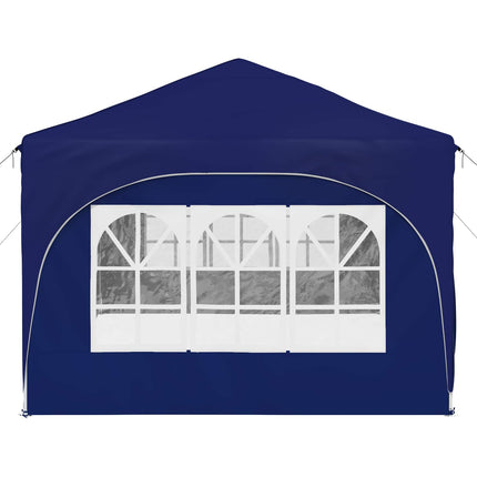Pop-up Partytält 575 x 288 x 245 cm Blå Oxford Tyg