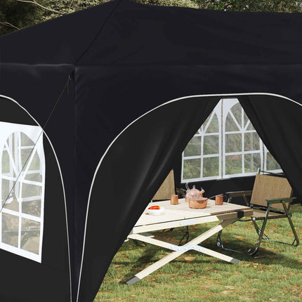 Pop-up Partytält 575 x 288 x 245 cm Antracit Oxford Tyg