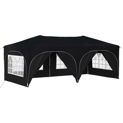 Pop-up Partytält 575 x 288 x 245 cm Antracit Oxford Tyg