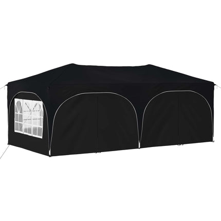 Pop-up Partytält 575 x 288 x 245 cm Antracit Oxford Tyg