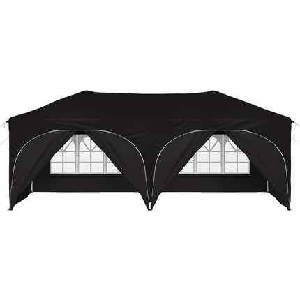 Pop-up Partytält 575 x 288 x 245 cm Svart Oxford Tyg