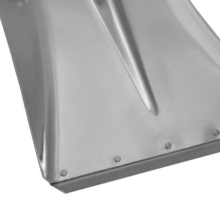 Skyffelhuvud 4 pcs Silver 45 x 38 cm Aluminium