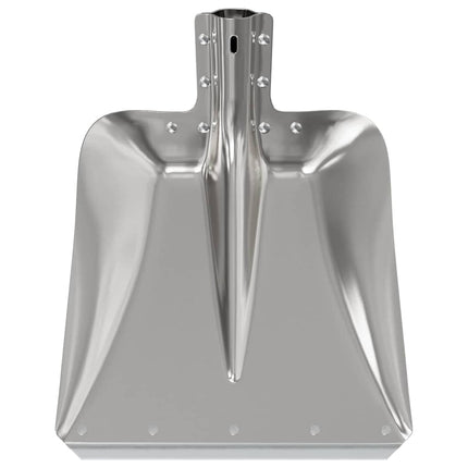 Skyffelhuvud 4 st Silver 45 x 38 cm Aluminium