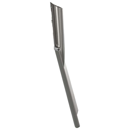 Skyffelhuvud 4 pcs Silver 43 x 17 cm Pulverlackerat stål