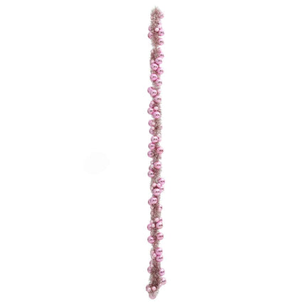 Julkulagirland Rosa 186 cm Polystyren
