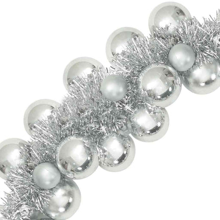 Julkulagirland Silver 186 cm Polystyren