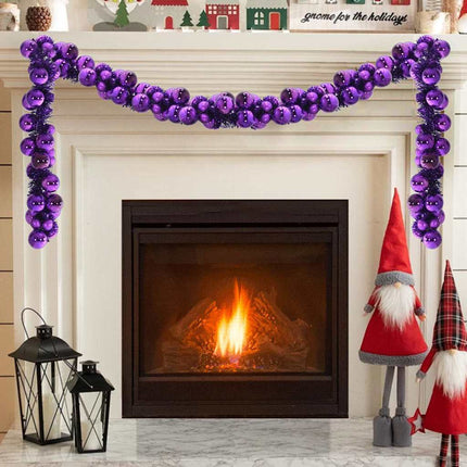 Julkulagirland Lila 186 cm Polystyren