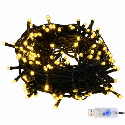 Julprydnad Set med 150 LED-lampor 61 pcs Guld Plast
