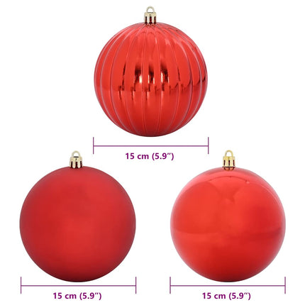 Julkula Set XL 9 pcs Röd Plast