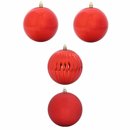 Julkula Set XXL 4 pcs Röd Plast