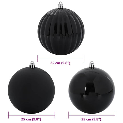Julkula Set XXL 3 pcs Svart Plast