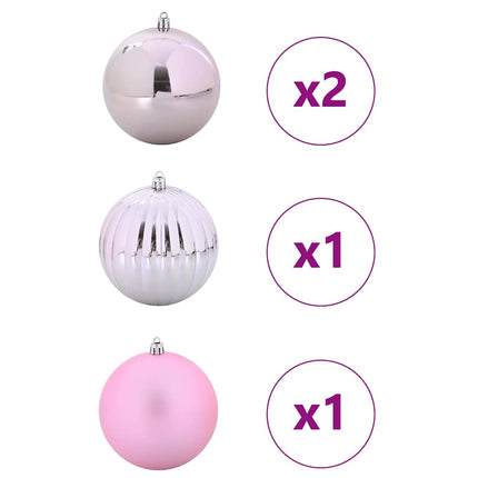 Julkula Set XXL 4 pcs Rosa Plast