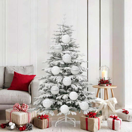 Julgirlangset XL 9 pcs Vit Plast