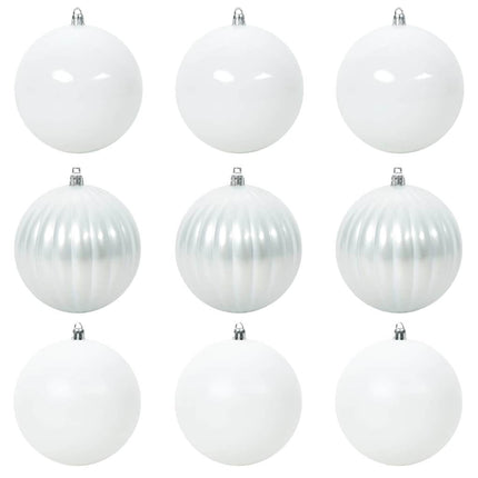 Julgirlangset XL 9 pcs Vit Plast