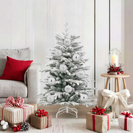 Julkulor Set XL 15 pcs Silver Plast