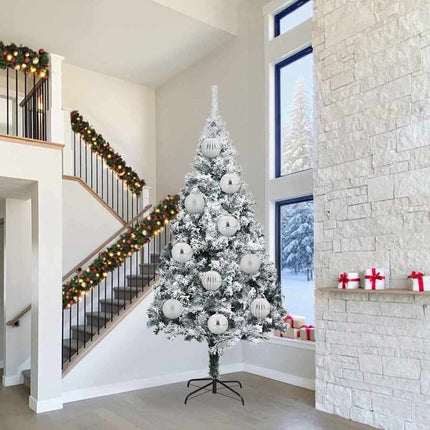 Julgransprydnad Set XXL 3 pcs Silver Plast