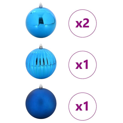 Julkula Set XXL 4 pcs Blå Plast