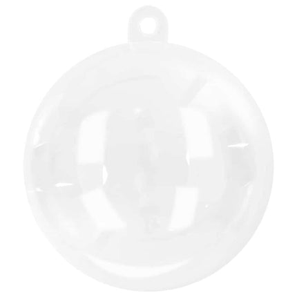 Julprydnad Set 100 pcs Transparent Ø 8 cm