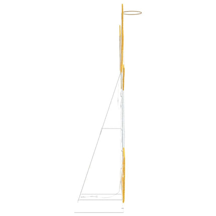 Belyst Vinkel Varmvit 116 x 29 x 158.5 cm Polyester