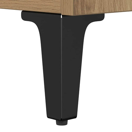 Sideboard med låda Artisan Ek 34,5 x 34 x 90 cm Konstruerat trä