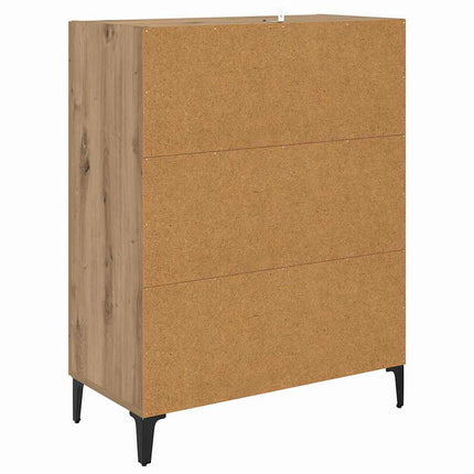 Sideboard Artisan Ek 69,5 x 34 x 90 cm Konstruerat trä