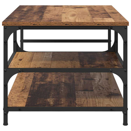 Kaffeebord Gammalt trä 90 x 49 x 40 cm Konstruerat trä