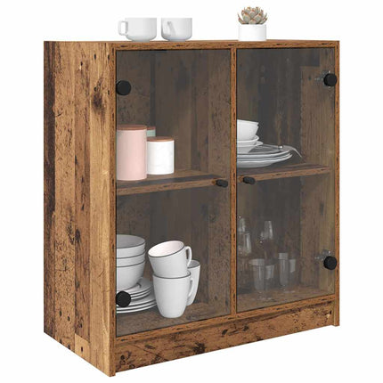 Sidokabinett Gammalt trä 68 x 37 x 75,5 cm Konstruerat trä