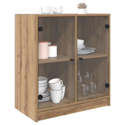 Sidokabinett Artisan Ek 68 x 37 x 75,5 cm Konstruerat trä