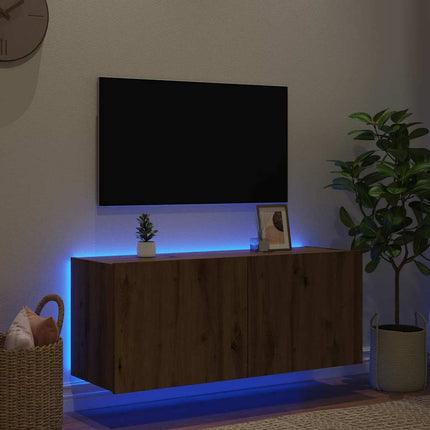 TV Vägghylla Artisan Ek 100 x 35 x 41 cm Konstruerat trä