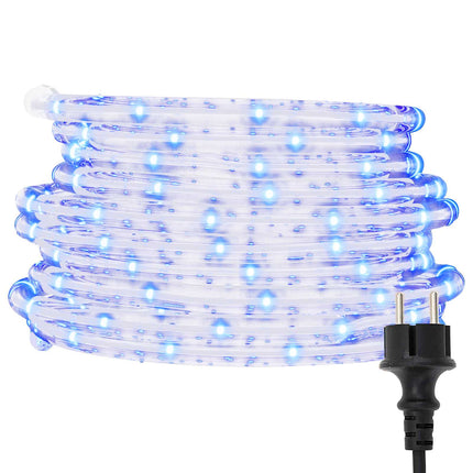 Ljuslina med 2400 LED-lampor Kall Vit 100 m PVC