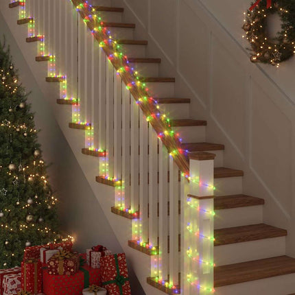 Ljuslina med 2400 LED-lampor Flerfärgsdesign 100 m PVC