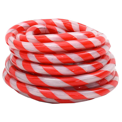 Ljuslina med 2400 LED-lampor Varmvit 100 m PVC