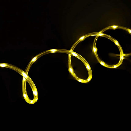 Ljuslina med 240 LED-lampor Varmvit 10 m PVC